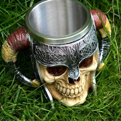 Tasse de thé tête de mort-HERITAGE VIKING