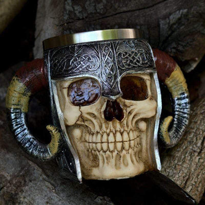 Tasse de thé tête de mort-HERITAGE VIKING