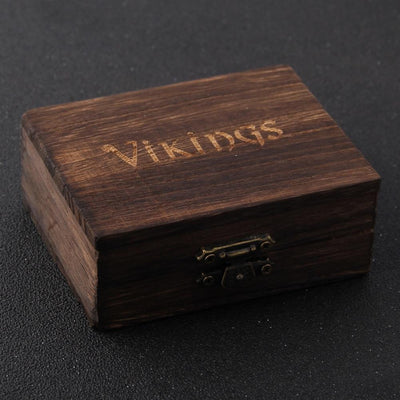Bague de hache de guerre croisée - acier inoxydable-HERITAGE VIKING