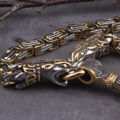 Collier de roi viking - Symbole de la puissance de Thor-HERITAGE VIKING
