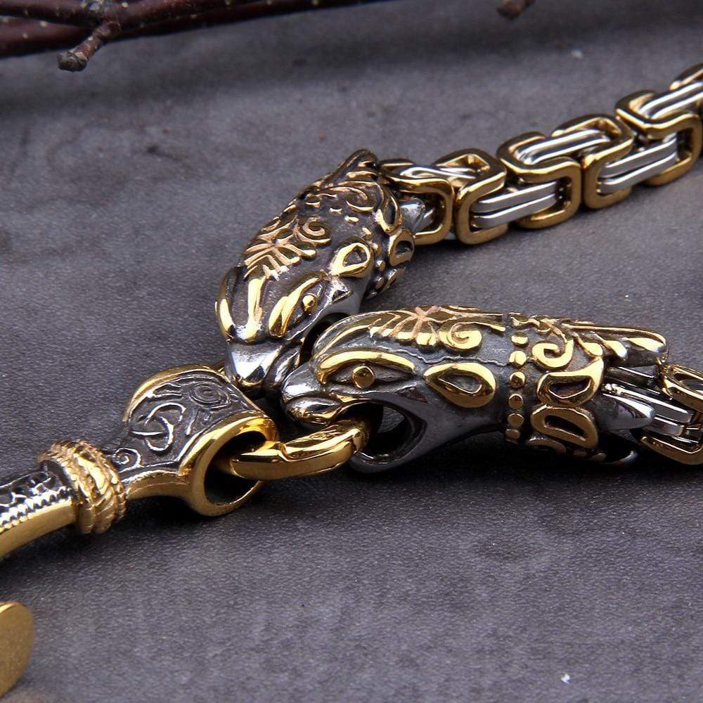 Collier de roi viking - Symbole de la puissance de Thor-HERITAGE VIKING