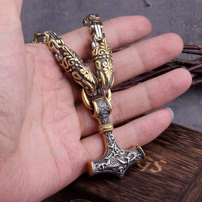 Collier de roi viking - Symbole de la puissance de Thor-HERITAGE VIKING