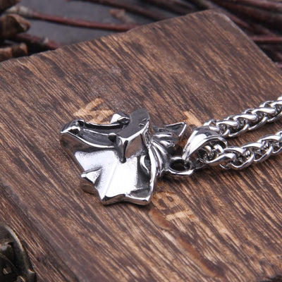 Collier de sorcière - Tête de chat-HERITAGE VIKING