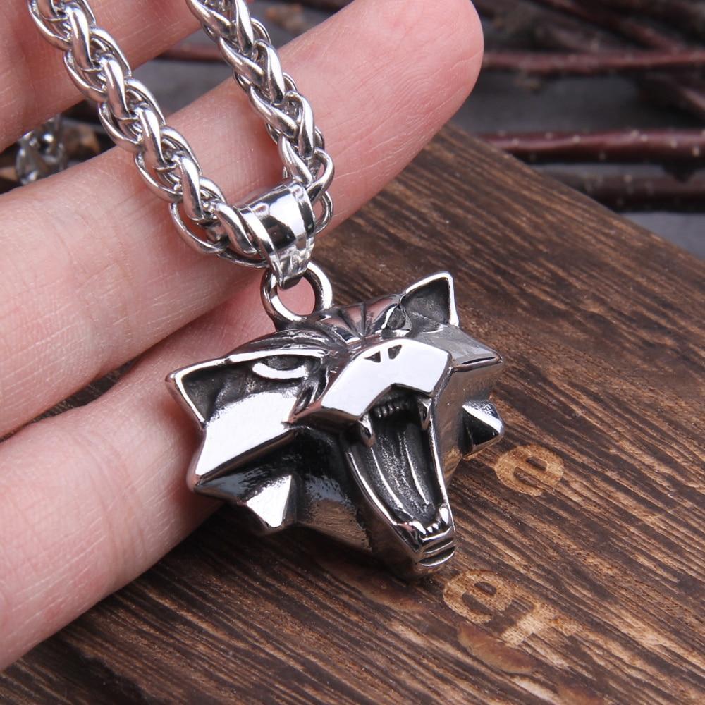 Collier de sorcière - Tête de chat-HERITAGE VIKING