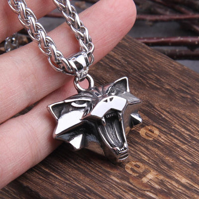 Collier de sorcière - Tête de chat-HERITAGE VIKING