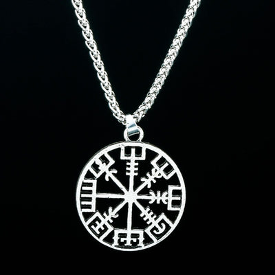 Collier Viking Boussole du Vegvisir-HERITAGE VIKING