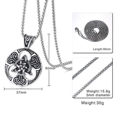 Pendentif Trinity - Acier inoxydable-HERITAGE VIKING