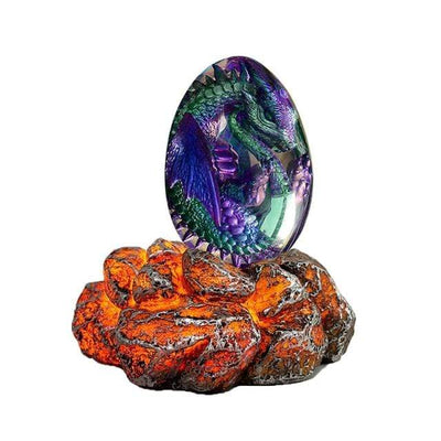 Œuf de Dragon - Résine Transparente-HERITAGE VIKING