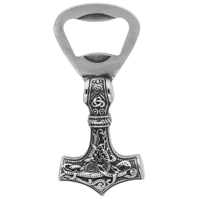 Ouvre-bouteille Mjolnir - acier inoxydable-HERITAGE VIKING