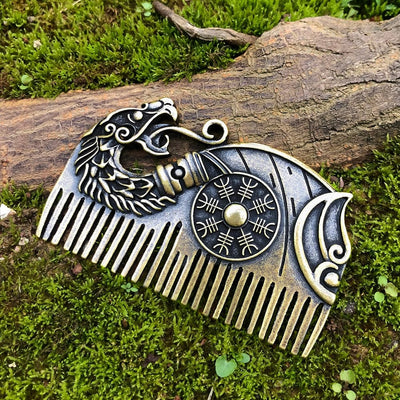 Peigne à barbe Viking - Dragon-HERITAGE VIKING
