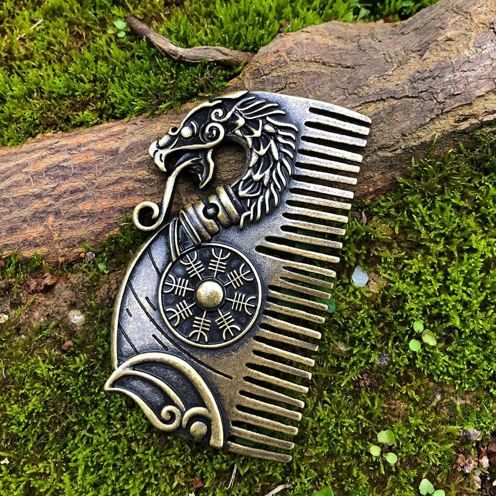 Peigne à barbe Viking - Dragon-HERITAGE VIKING