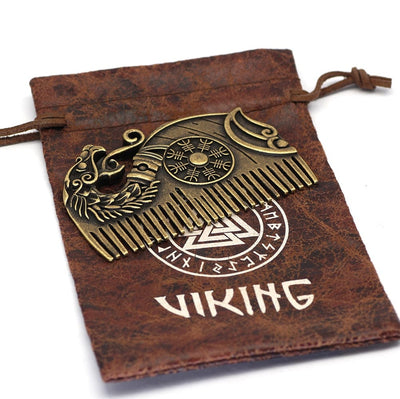 Peigne à barbe Viking - Dragon-HERITAGE VIKING