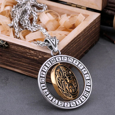 Pendentif de l’Ère Viking - Rugissement du Loup-HERITAGE VIKING