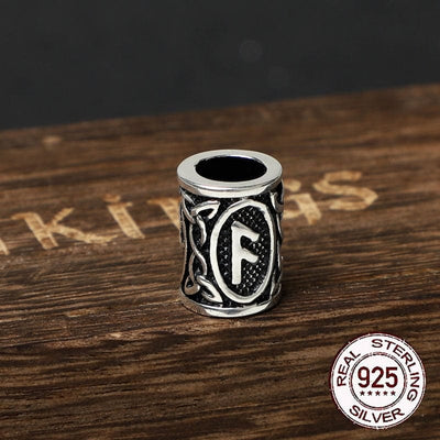 Perles de Barbe Viking en Argent Sterling 925 – Collection de Runes-HERITAGE VIKING