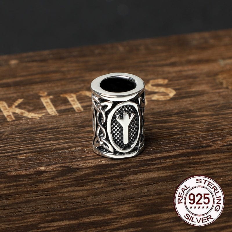 Perles de Barbe Viking en Argent Sterling 925 – Collection de Runes-HERITAGE VIKING