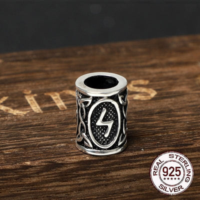 Perles de Barbe Viking en Argent Sterling 925 – Collection de Runes-HERITAGE VIKING