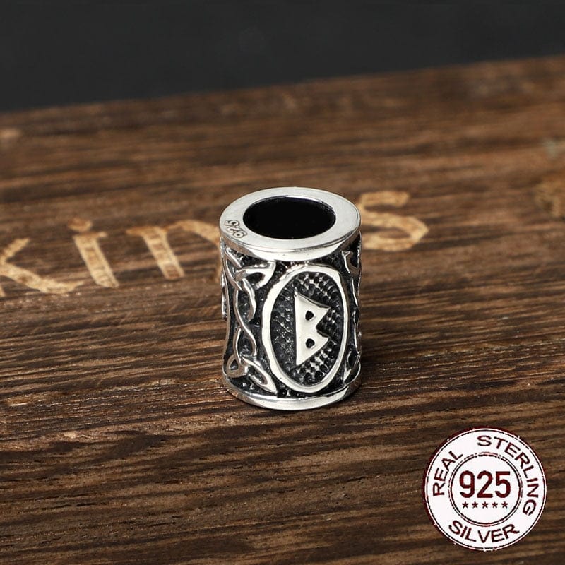 Perles de Barbe Viking en Argent Sterling 925 – Collection de Runes-HERITAGE VIKING