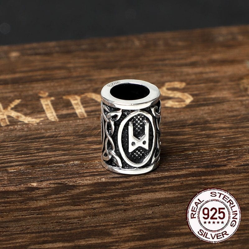 Perles de Barbe Viking en Argent Sterling 925 – Collection de Runes-HERITAGE VIKING