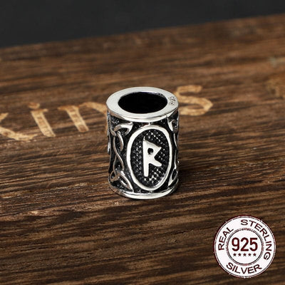 Perles de Barbe Viking en Argent Sterling 925 – Collection de Runes-HERITAGE VIKING