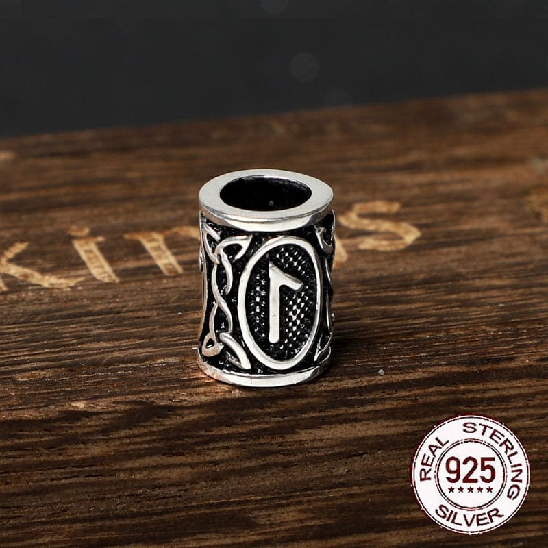Perles de Barbe Viking en Argent Sterling 925 – Collection de Runes-HERITAGE VIKING