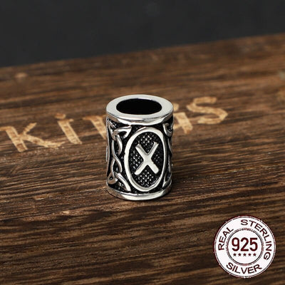 Perles de Barbe Viking en Argent Sterling 925 – Collection de Runes-HERITAGE VIKING