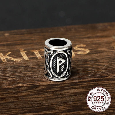 Perles de Barbe Viking en Argent Sterling 925 – Collection de Runes-HERITAGE VIKING