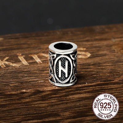 Perles de Barbe Viking en Argent Sterling 925 – Collection de Runes-HERITAGE VIKING