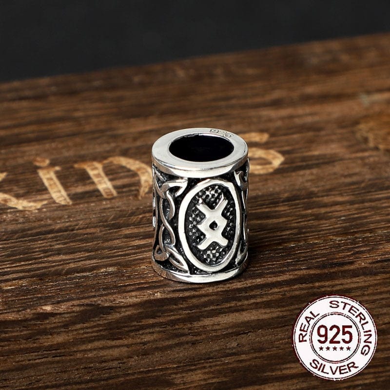 Perles de Barbe Viking en Argent Sterling 925 – Collection de Runes-HERITAGE VIKING
