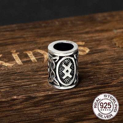 Perles de Barbe Viking en Argent Sterling 925 – Collection de Runes-HERITAGE VIKING