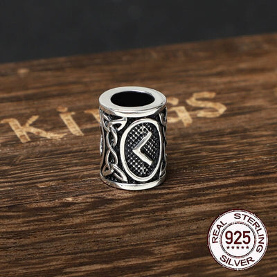 Perles de Barbe Viking en Argent Sterling 925 – Collection de Runes-HERITAGE VIKING
