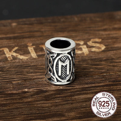 Perles de Barbe Viking en Argent Sterling 925 – Collection de Runes-HERITAGE VIKING
