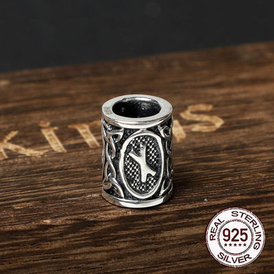Perles de Barbe Viking en Argent Sterling 925 – Collection de Runes-HERITAGE VIKING