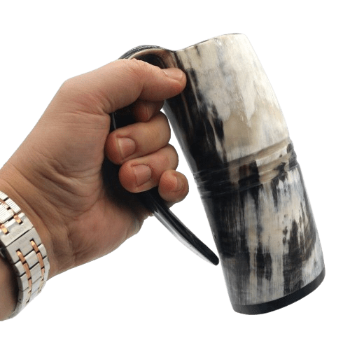 Petite Tasse viking en corne de boeuf-HERITAGE VIKING