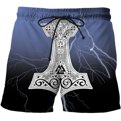 Short Viking - Tonnerre Runique-HERITAGE VIKING