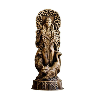Statuette des dieux vikings en résine-HERITAGE VIKING
