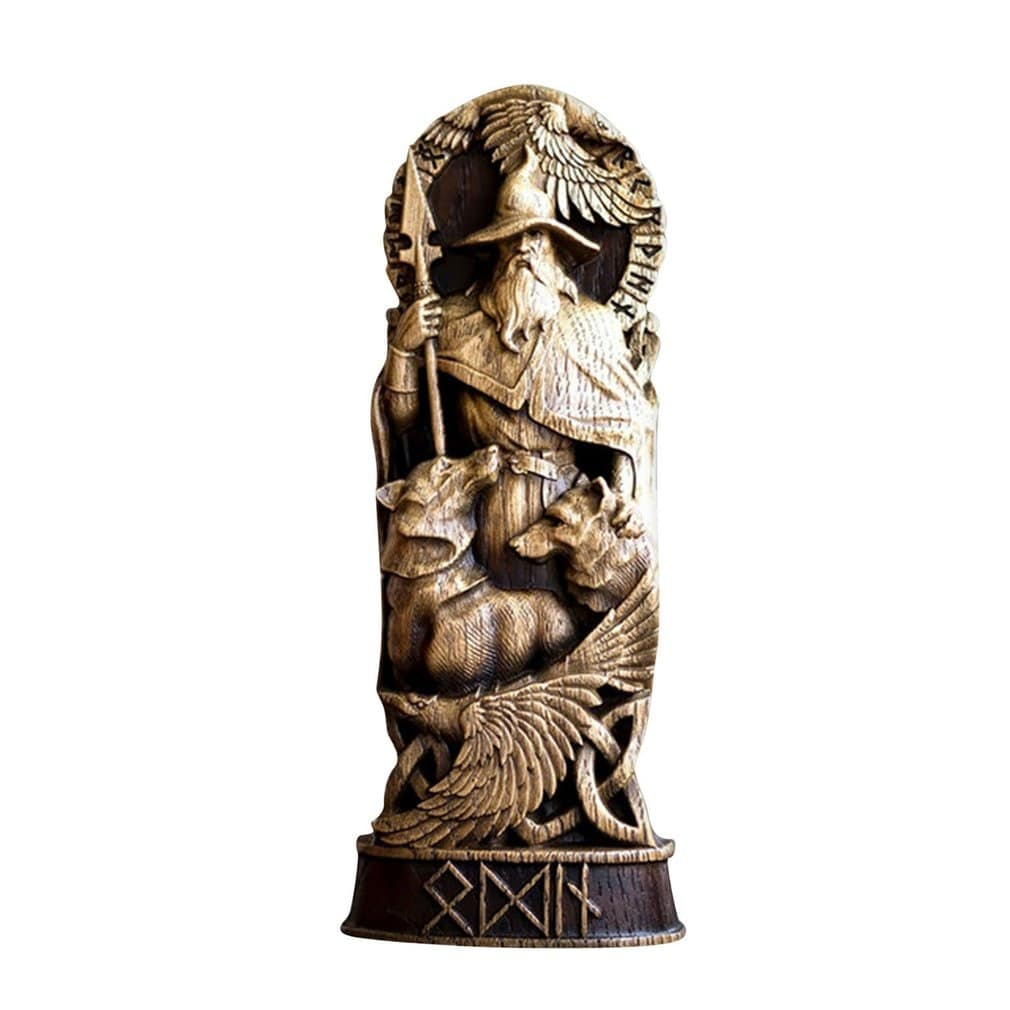 Statuette des dieux vikings en résine-HERITAGE VIKING