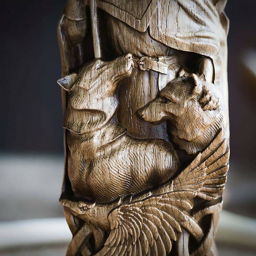 Statuette des dieux vikings en résine-HERITAGE VIKING