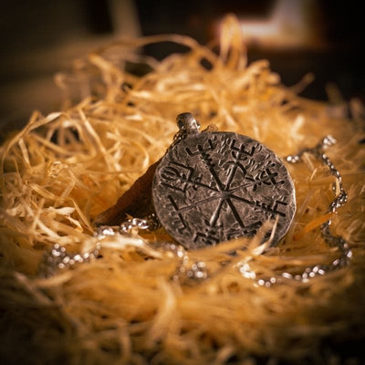 Talisman runique viking en acier inoxydable-HERITAGE VIKING