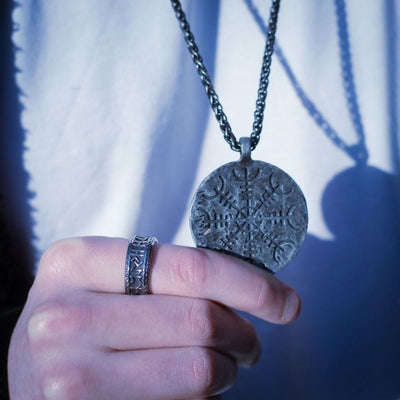 Talisman runique viking en acier inoxydable-HERITAGE VIKING