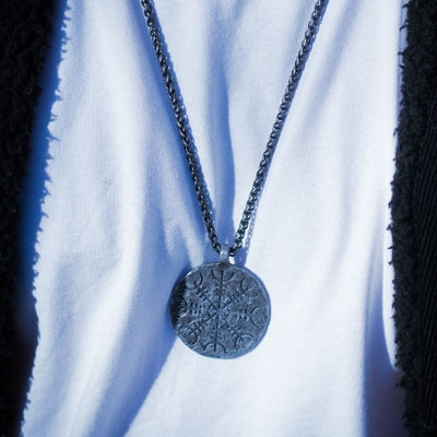Talisman runique viking en acier inoxydable-HERITAGE VIKING