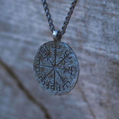 Talisman runique viking en acier inoxydable-HERITAGE VIKING