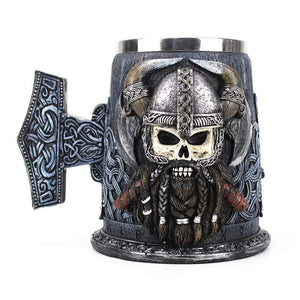 Tasse Viking Sanguinaire "Ivar" - acier inoxydable-HERITAGE VIKING