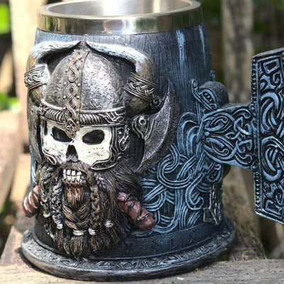 Tasse Viking Sanguinaire "Ivar" - acier inoxydable-HERITAGE VIKING