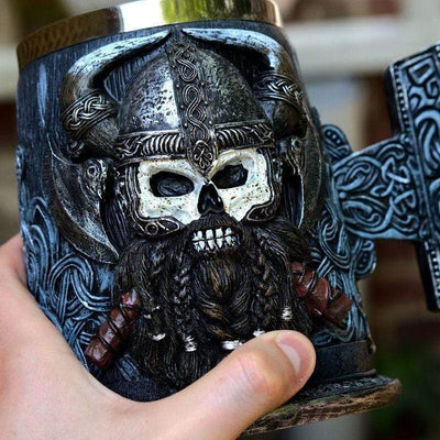 Tasse Viking Sanguinaire "Ivar" - acier inoxydable-HERITAGE VIKING