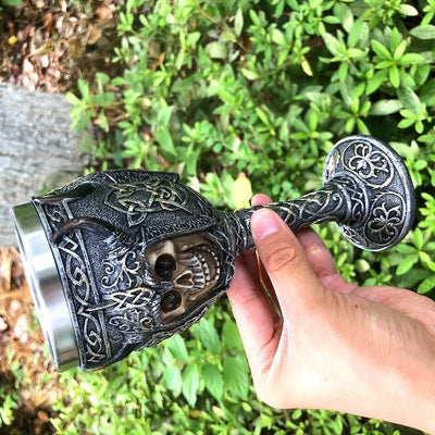 Verre Viking "Calice du Guerrier Éternel"-HERITAGE VIKING