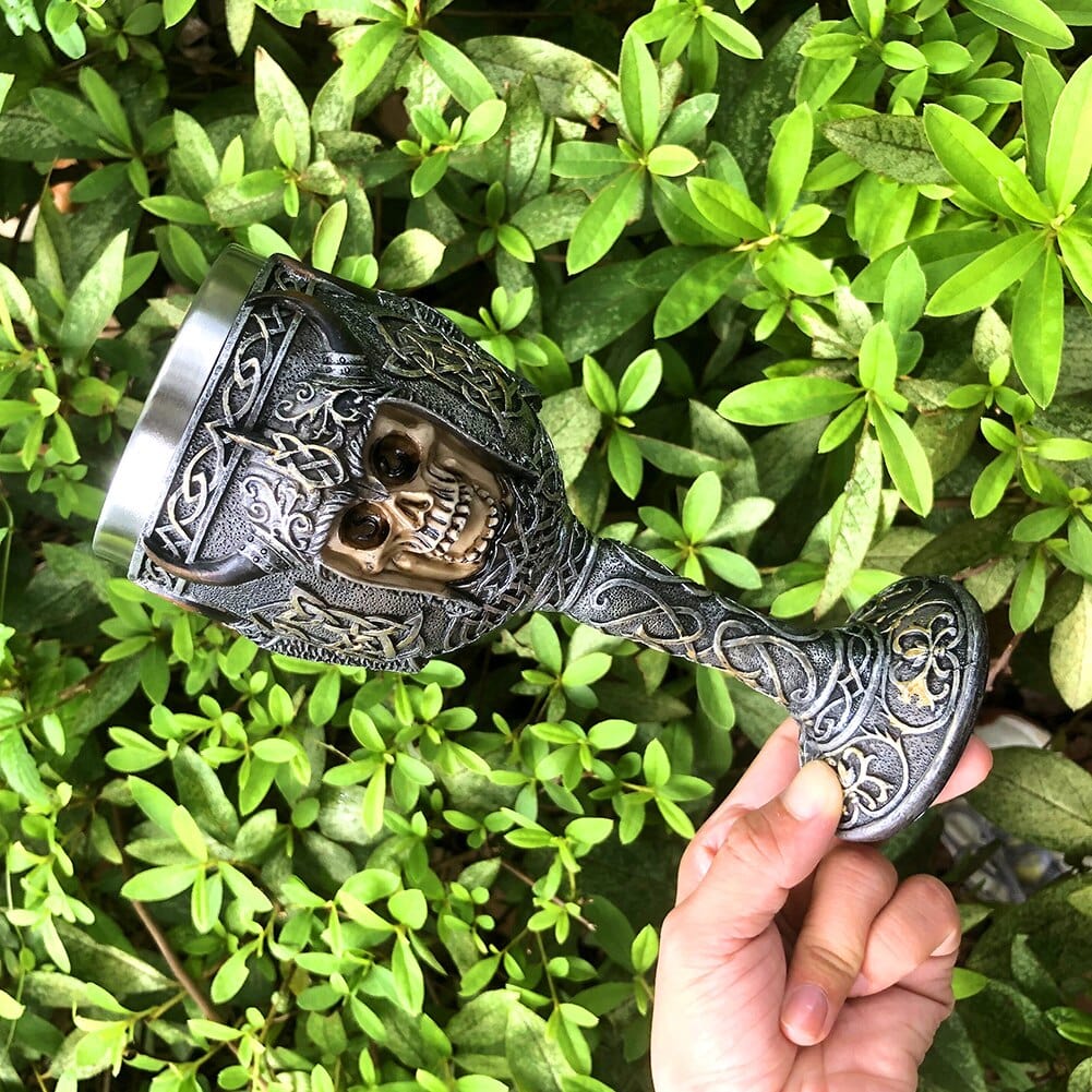 Verre Viking "Calice du Guerrier Éternel"-HERITAGE VIKING