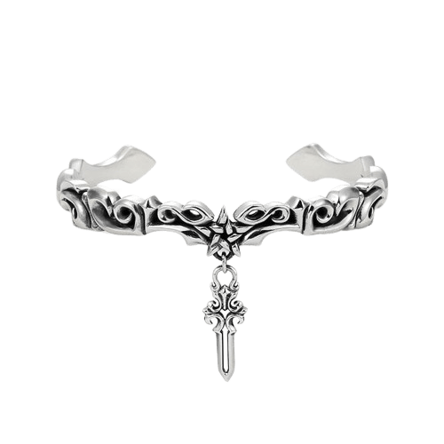 'Votre vie dépend de vous'' - Bracelet acier inoxydable-HERITAGE VIKING